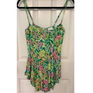 Sky to Moon Floral Romper